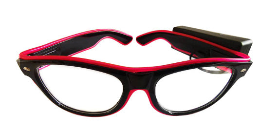 NEW Fashion 7 Colors Flashing EL Wire Led Glasses Party
