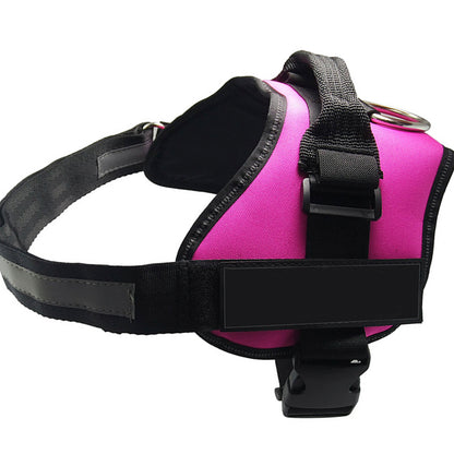 Personalized Custom Reflective Breathable Dog Harness Vest With Patch