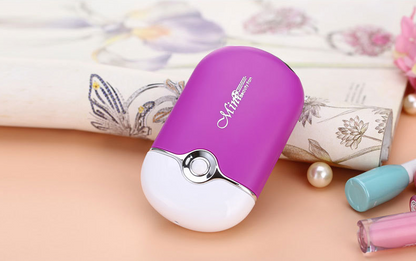 Nail blow dryer mini fan