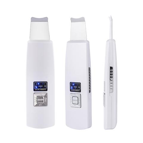 Ultrasonic Skin Scrubber Face Cleanser Blackhead Acne Removal