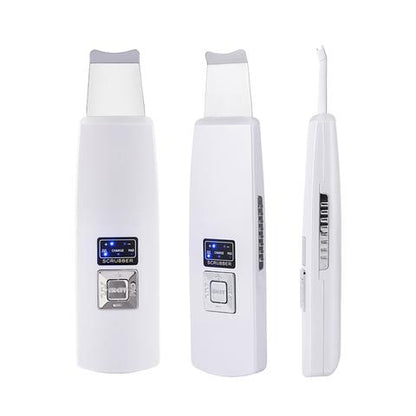 Ultrasonic Skin Scrubber Face Cleanser Blackhead Acne Removal