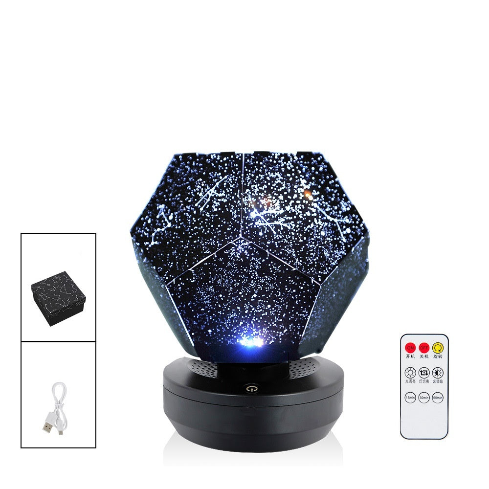 LED Starry Sky Projector Night Lights 3D Projection Night Lamp