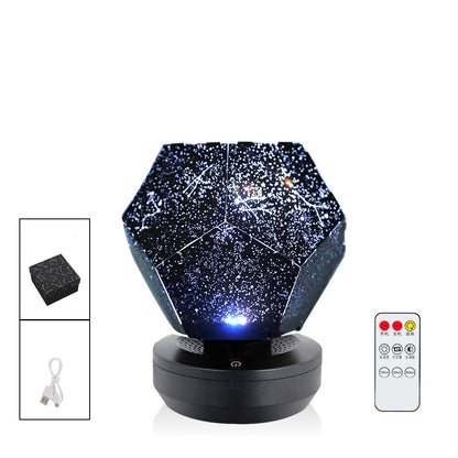 LED Starry Sky Projector Night Lights 3D Projection Night Lamp