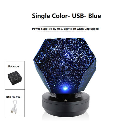 LED Starry Sky Projector Night Lights 3D Projection Night Lamp