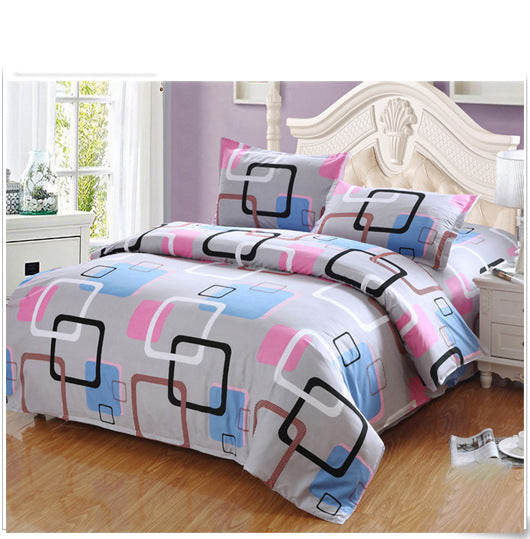 Single bed sheet duvet cover