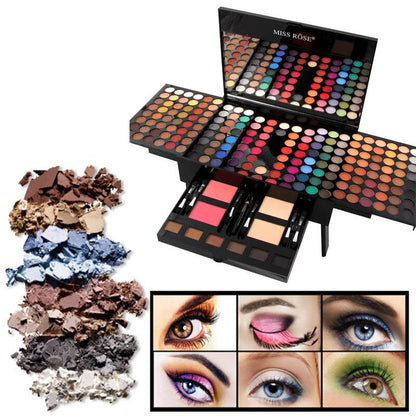 180 Colors Eyes Shadow Blush Set Makeup