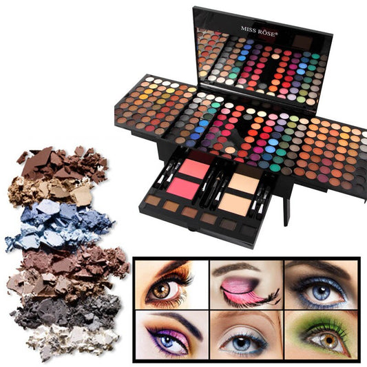 180 Colors Eyes Shadow Blush Set Makeup