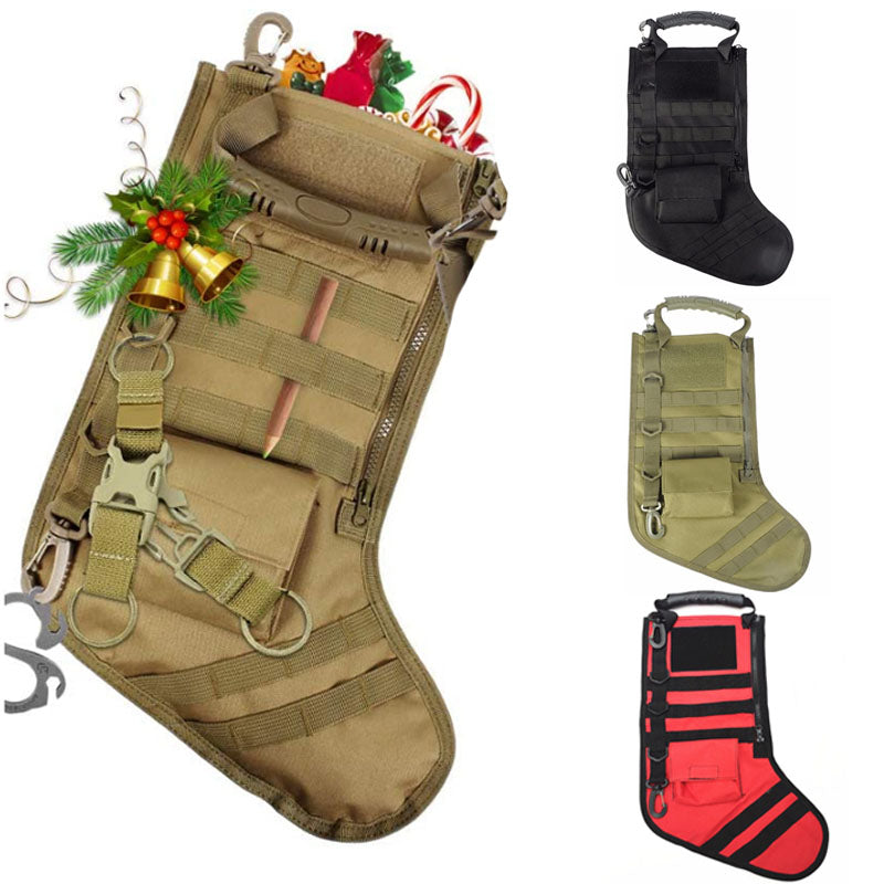 Christmas stocking bag military storage bag