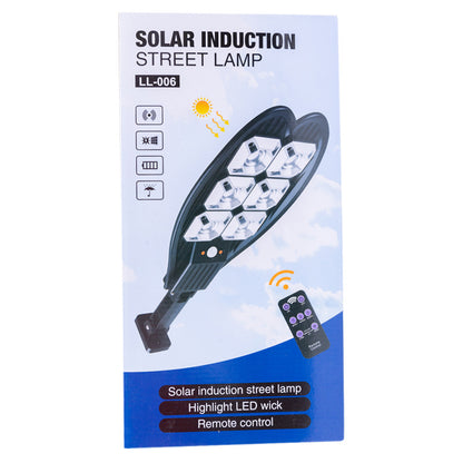 Remote Control Outdoor Solar Garden Induction LED Street Light 90 Core COB