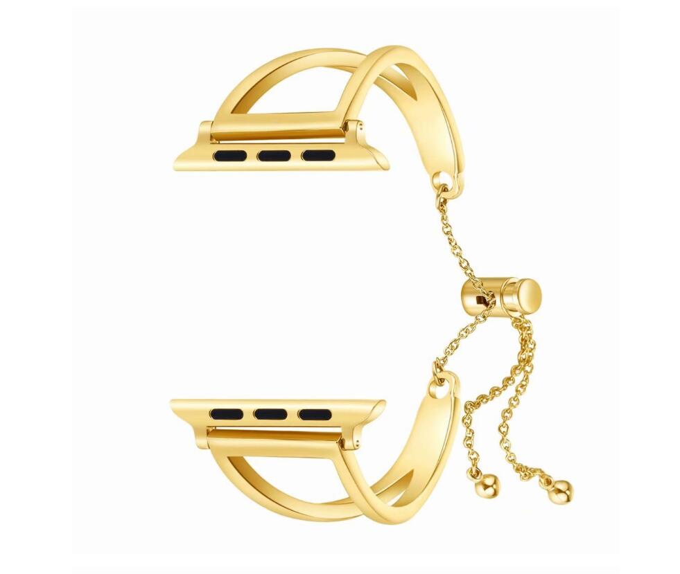 Compatible with Apple, Watch Bands Adjustable Stainless Steel