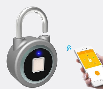 Smart lock fingerprint padlock mobile phone APP control