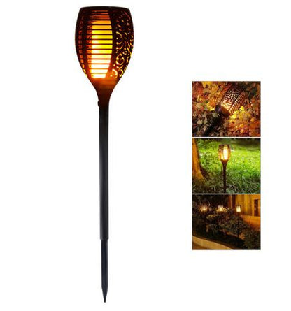 Solar Flame Flickering Garden Led Light Ip65 Outdoor Solar