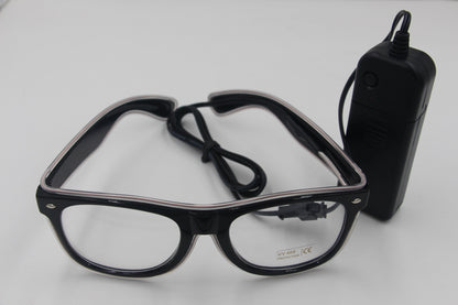 NEW Fashion 7 Colors Flashing EL Wire Led Glasses Party