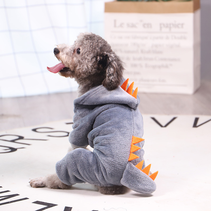 Pety Green Tyrannosaurus Rex Hooded Coat