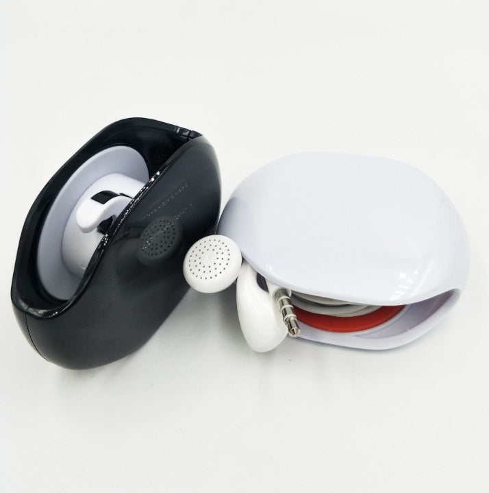 Automatic Earphone Retractor Reel-type Push-type Telescopic