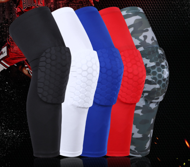 PRO anti-collision honeycomb basketball knee pads