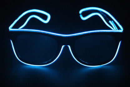 NEW Fashion 7 Colors Flashing EL Wire Led Glasses Party