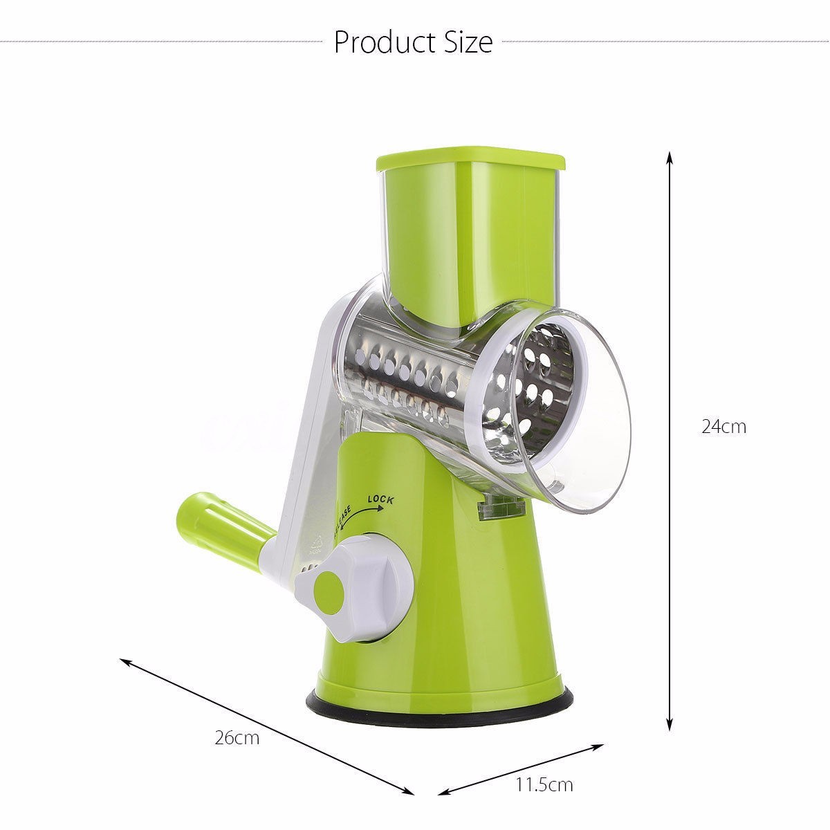 Vegetable Cutter Round Mandoline Slicer Potato Julienne Carrot Grater Cheese