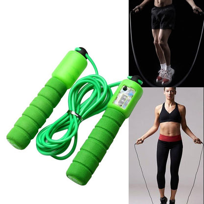 Skipping Rope With Counter Adjustable Length Counter Sports Training