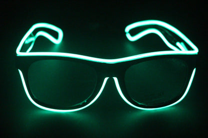 NEW Fashion 7 Colors Flashing EL Wire Led Glasses Party