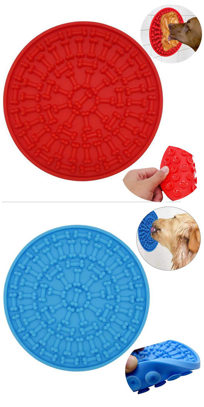 Dog licking pad