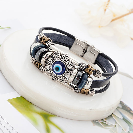 Turkish blue eye alloy accessory bracelet