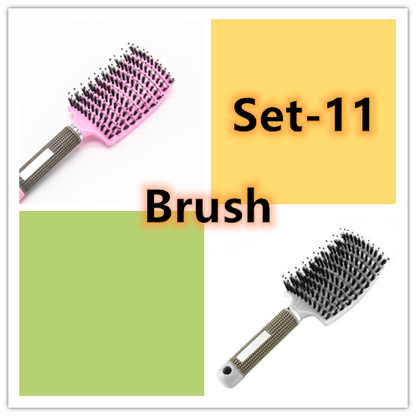 Hairbrush Anti Klit Brushy Haarborstel Women Detangler Hair Brush