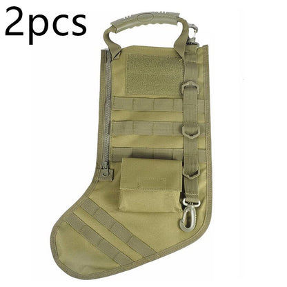 Christmas stocking bag military storage bag