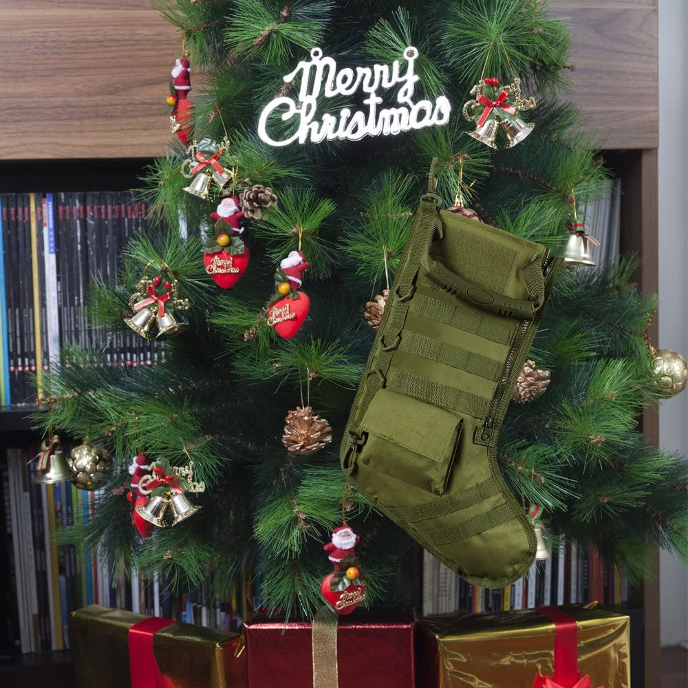 Christmas stocking bag military storage bag