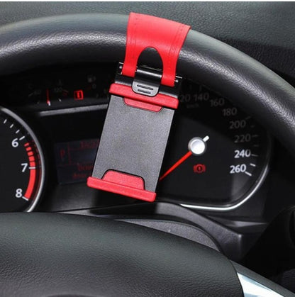 Car Steering Wheel Phone Clip Mount Holder Universal