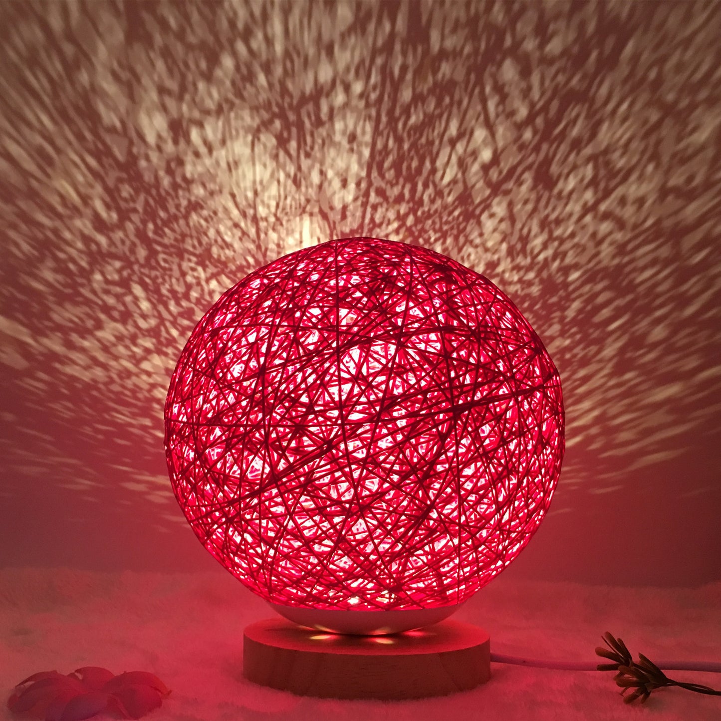 Creative Linen Table Lamp Novel and Unique LED Intelligent