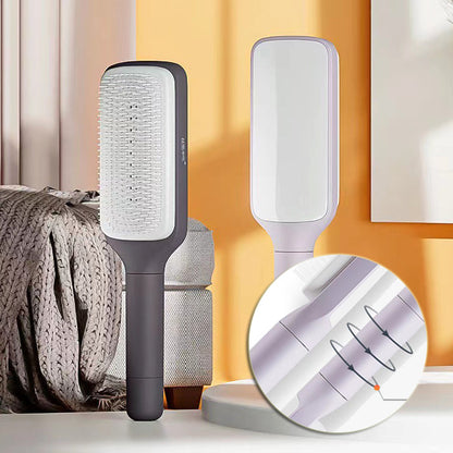 4 In 1 Self Cleaning Hair Brush New Self-Cleaning Hairbrush
