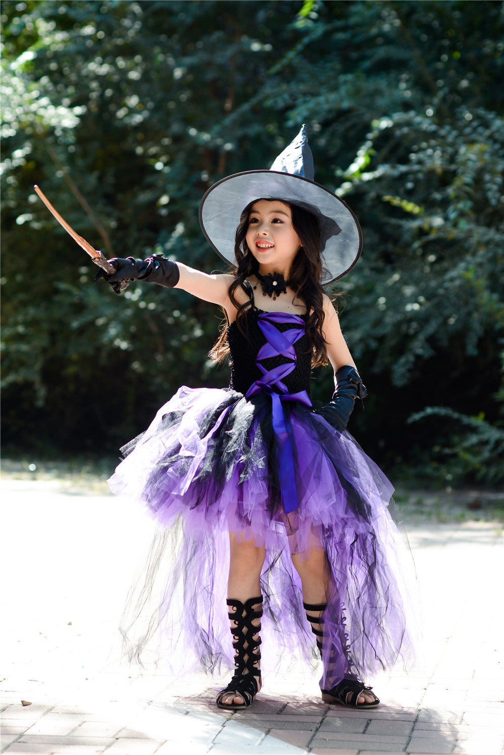 Girls Halloween pettiskirt