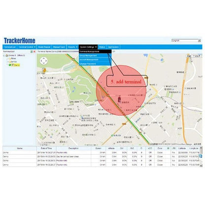 TK303G Personal Locator Vehicle Locator Car Anti-theft Alarm