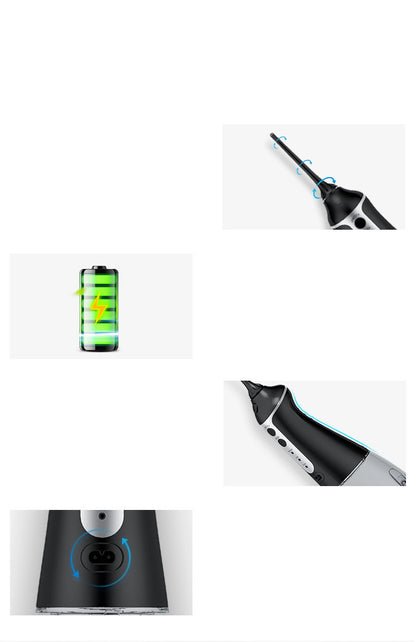 ﻿Portable Dental Flusher Water Floss, Household Dental Scaler