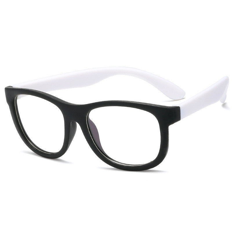 Boys And Girls Anti Blue Glasses Children's Anti UV Flat Glasses
