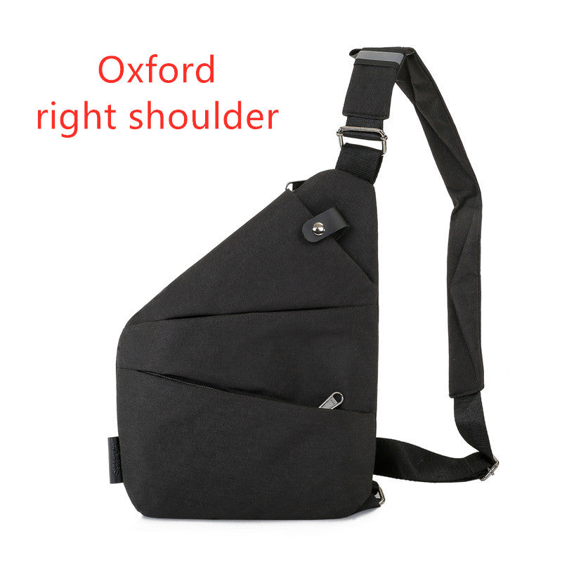 ﻿Digital canvas bag for men's canvas slung shoulder burglar bag