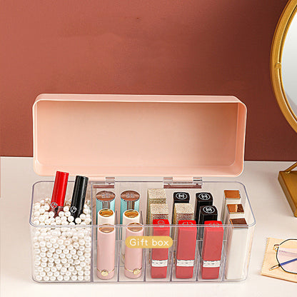 Dust-Proof Shelf Large Capacity Lipstick Storage Box