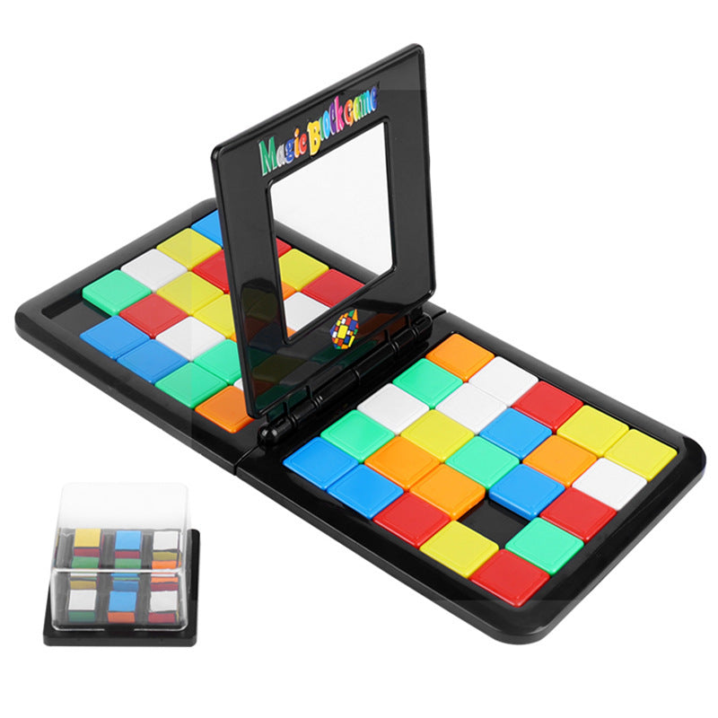 Color Battle Square Race Game Parent-Child Square Desktop