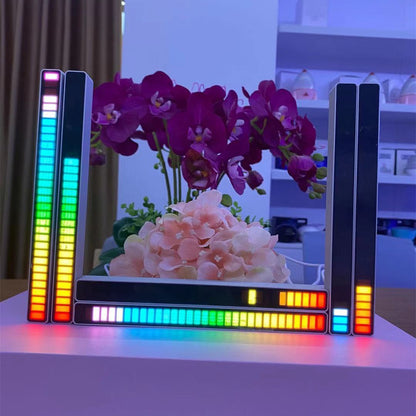 Creative Music Rhythm Lamp for Car Office Home Bedroom Sound Control