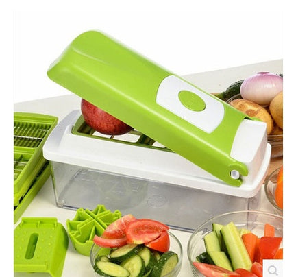 12pcs Multifunctional Vegetable Chopper Slicer Dicer