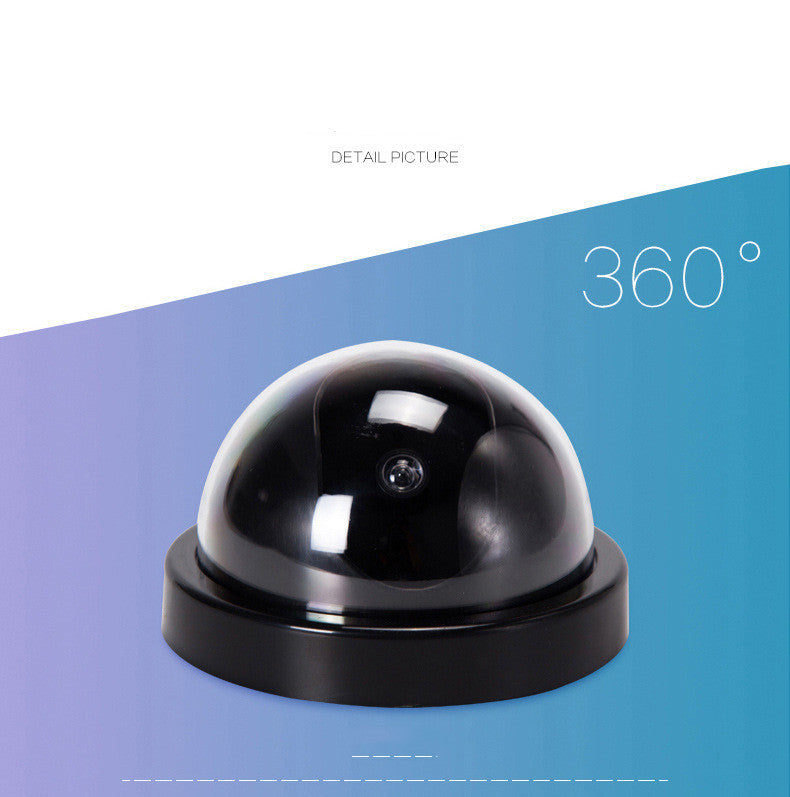 Black Plastic Smart Indoor Outdoor CCTV Security Camera