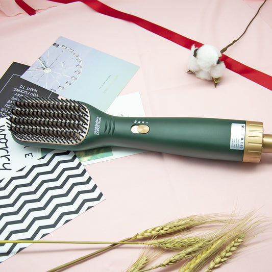 Hot Air Comb 3 In 1 Straight Hair And Curly Hair Dryer Negative Ion Beauty Power Comb Single Step Hot Air Comb