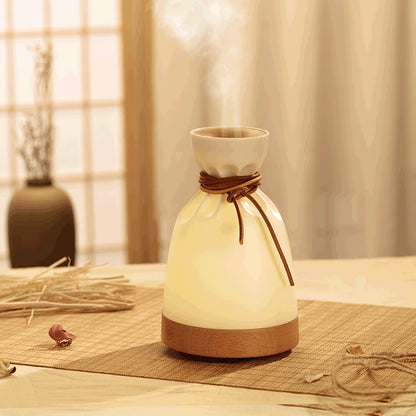 Wood Aromatherapy Desk Lamp Humidifier Aromatherapy Machine