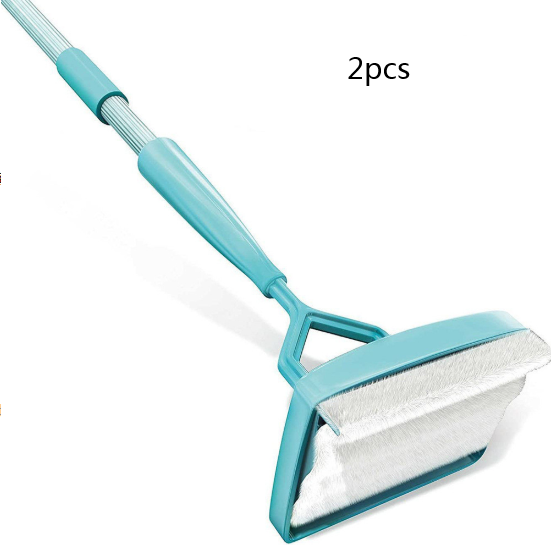 Retractable Cleaning Brush Stainless Steel Handle Cleaning Bar