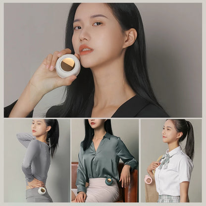 Mini Clip Fan Hanging Waist Neck Fan Girl Electric Air Cooling Fan