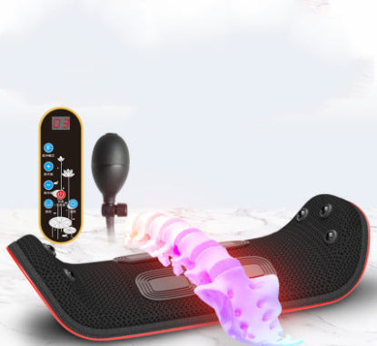 Pass Lumbar Massager Pulse Lumbar Spine Instrument To Relax The Waist