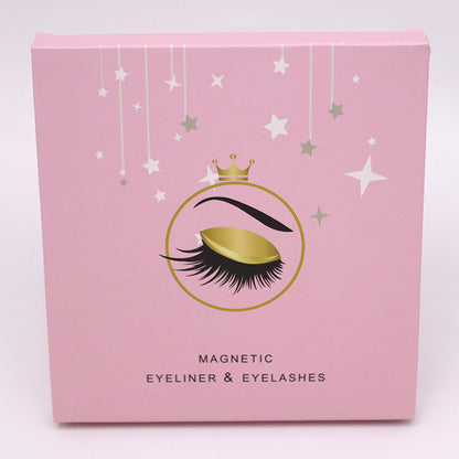 Magnetic Eyelashes Eyeliner Set Long Lasting False Mink