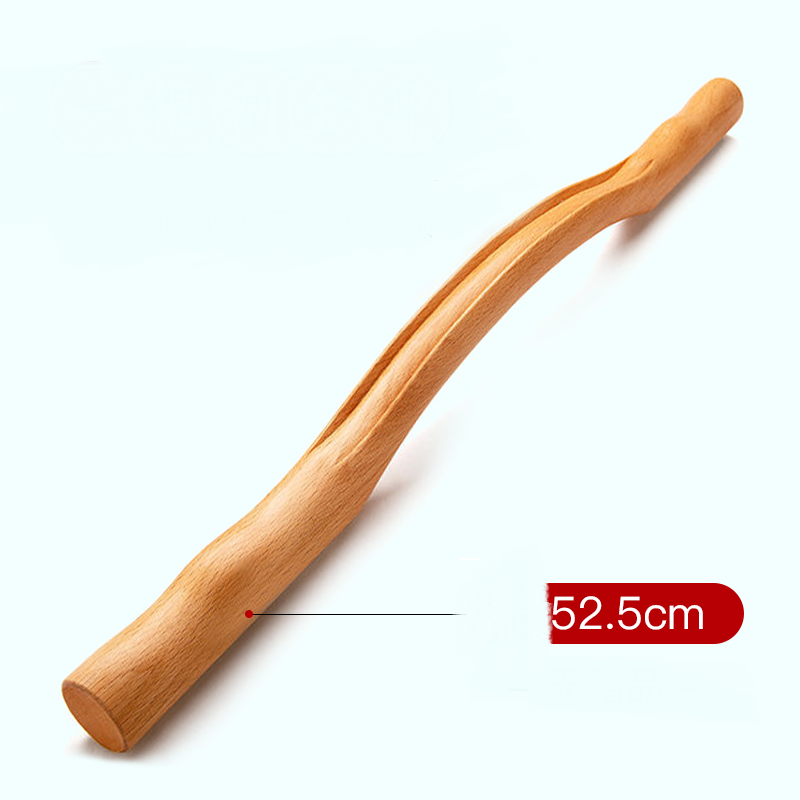 Beech Rolling Stick, Household Scraping Stick, Dry Tendon Stick Massage Stick