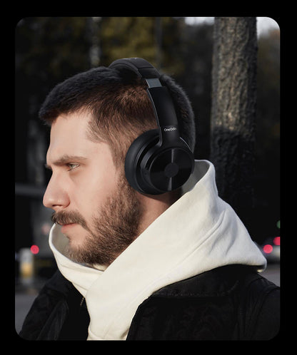 Oneodio Head-Mounted Wireless Bluetooth Headset Active Noise Cancellation